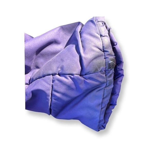 Patagonia Common Threads Girls Coat Purple Size 10 with plush Hood. - Picture 6 of 15